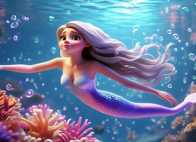 泡泡美人鱼的故事，泡泡美人鱼的故事免费听