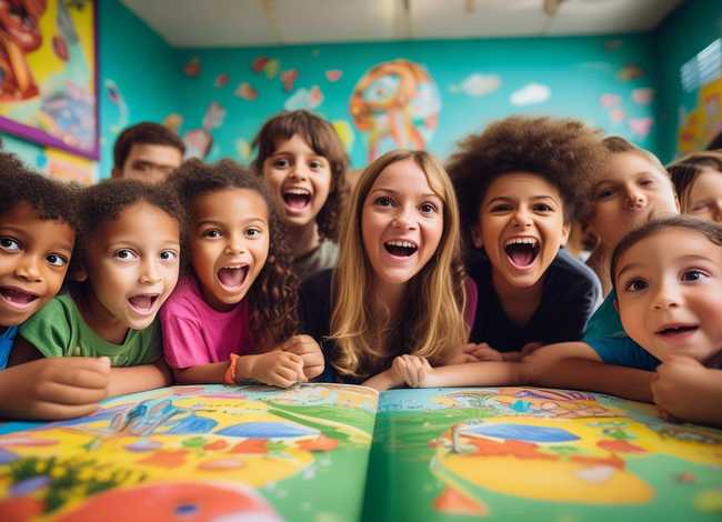 彩色儿童故事 - 彩色幼儿园故事教案