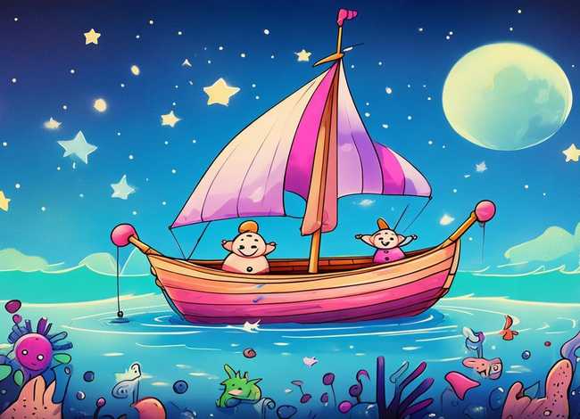 关于船的儿童睡前故事 - 关于船的幼儿故事