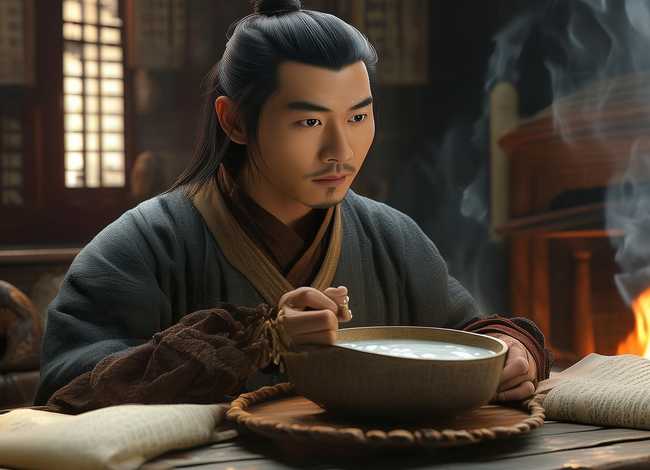 粥的故事 颜回喝粥的故事