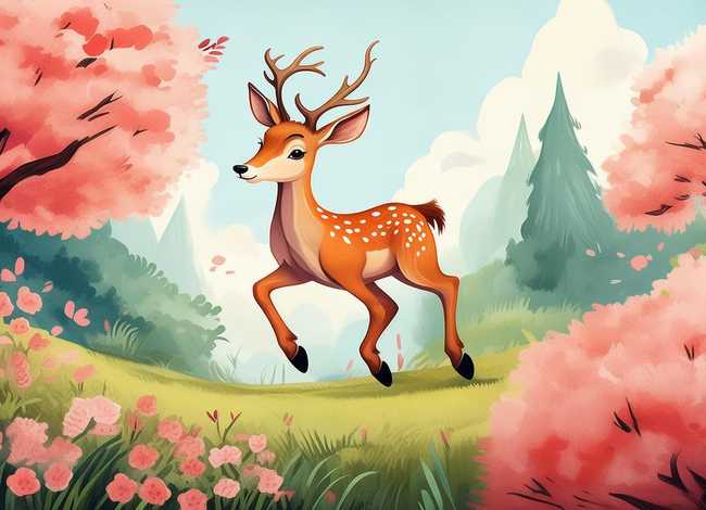 梅花鹿的绘本故事；梅花鹿的绘本故事内容