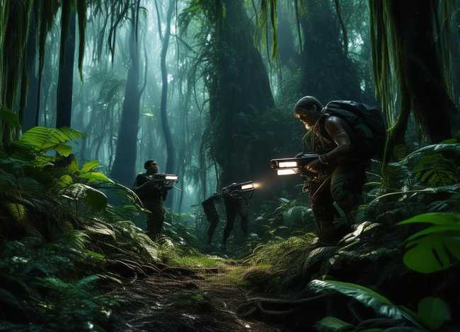 从林冒险光枪、丛林冒险光怪陆离