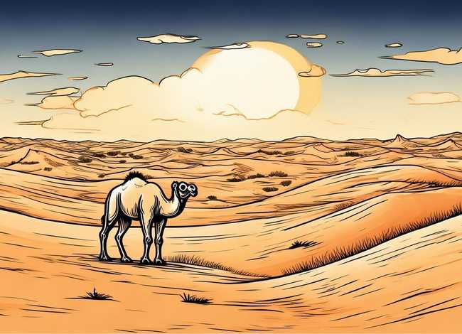 撒哈拉的故事图片（撒哈拉的故事图片简笔画）