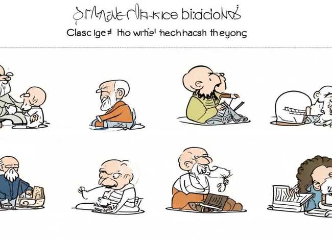 成语故事10幅简笔画 简单；成语故事10幅简笔画 简单图片