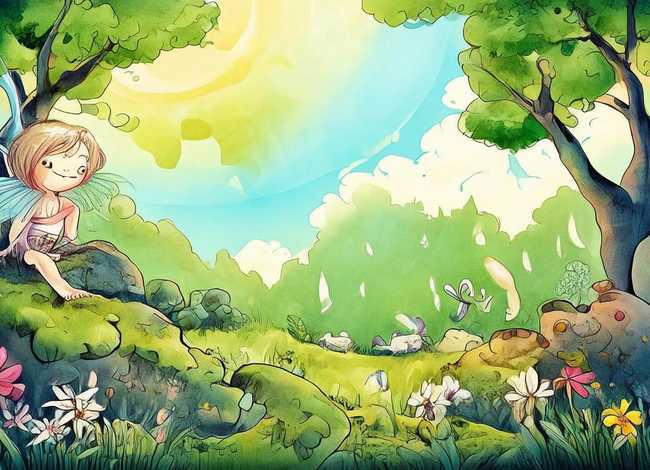 童话故事插图图片 童话故事素材图片