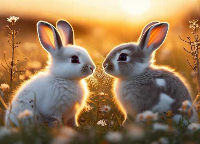 两只小兔子的爱情故事；两只小兔子的爱情故事电影