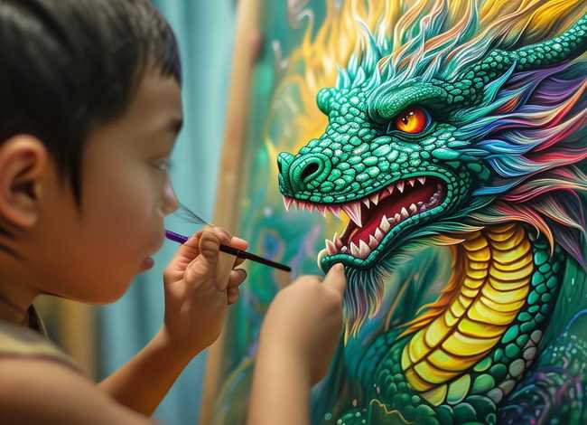 画龙点睛的成语故事儿童、成语故事大全画龙点睛的成语有吗