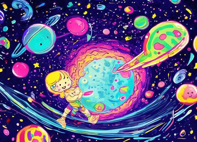 儿童宇宙绘本，儿童宇宙绘本怎么画