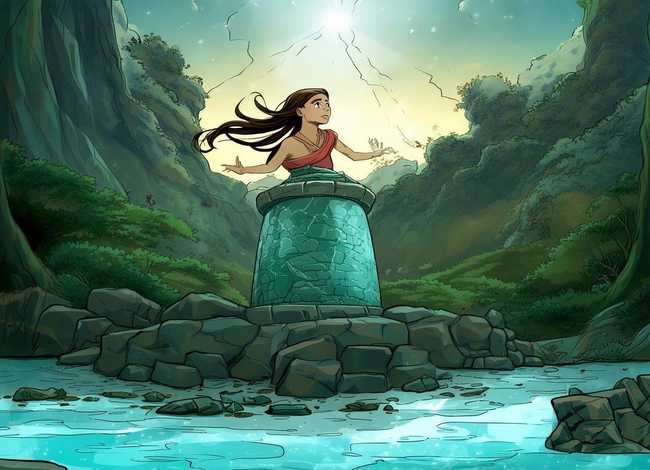 坐井观天的故事完整版，坐井观天的故事完整版女娲补天