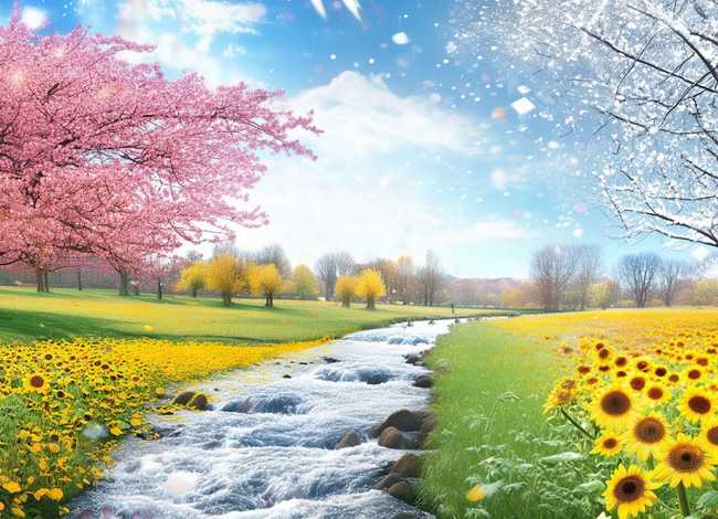 关于四季的小故事两分钟；关于四季的小故事两分钟内容