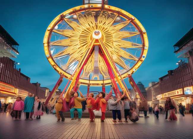 安康摩天轮儿童摄影 - 安康摩天轮儿童摄影店