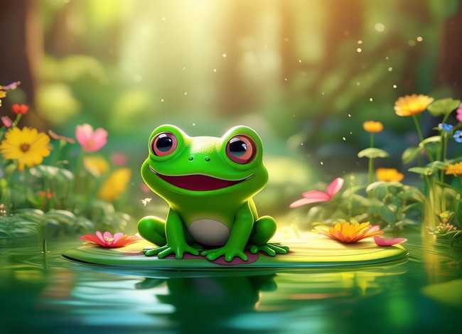小青蛙儿童故事完整版；聪明的小青蛙儿童故事3-6岁完整版