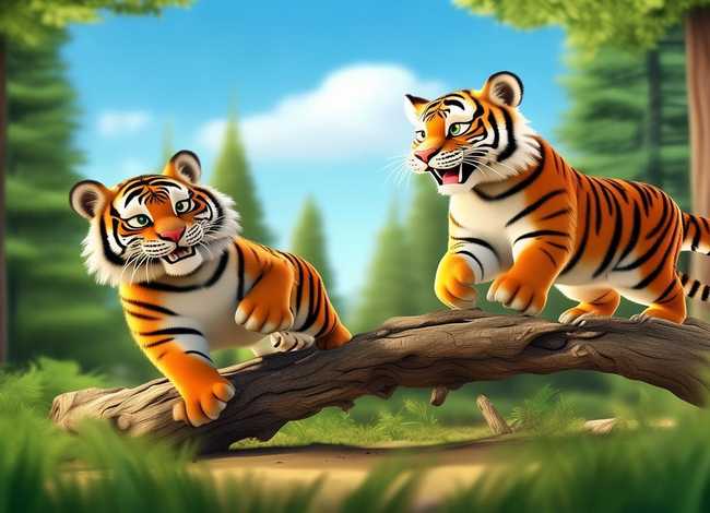 两只老虎的故事视频大全儿童，故事大全 两只老虎