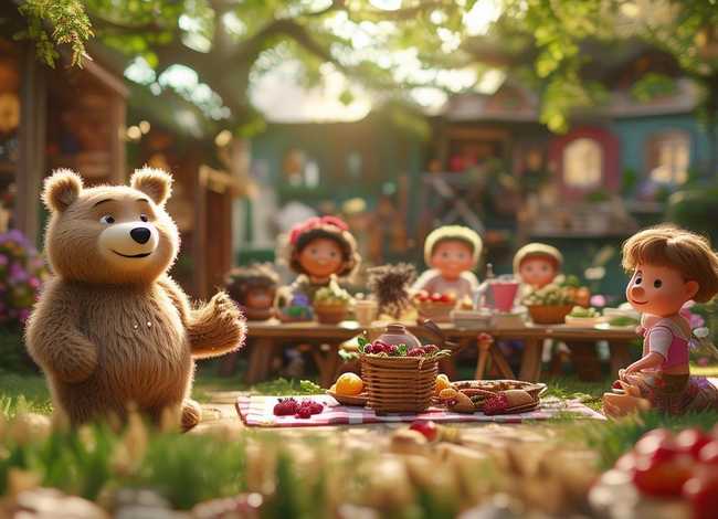 小熊请客故事教案（小熊请客故事教案幼儿园大班）