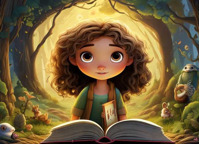 儿童故事小女孩的故事 - 小女孩的故事书