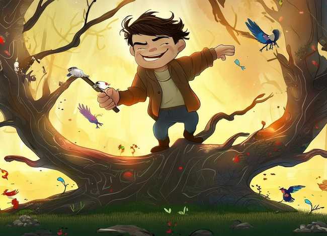 儿童文学故事简单（儿童文学神笔马良故事概述简短）