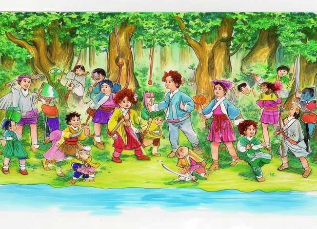 儿童水浒故事书（《水浒传》儿童版书）