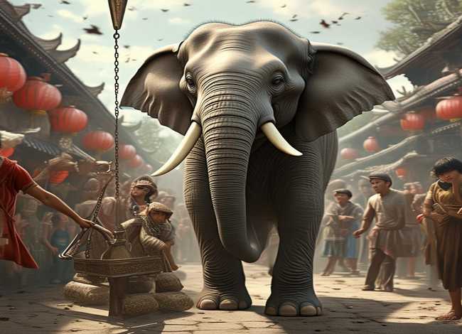 曹冲称象儿童故事图片(曹冲称象的故事图片和文字) 曹冲称象儿童故事图片(曹冲称象的故事图片和文字)