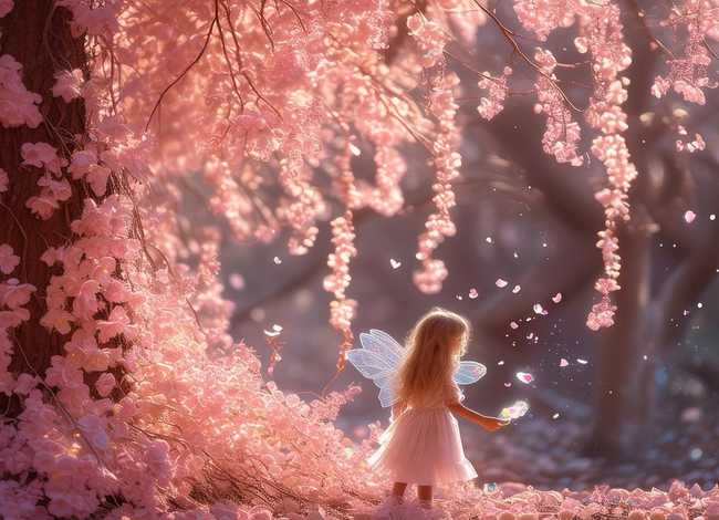 关于桃花的童话；关于桃花的童话作文