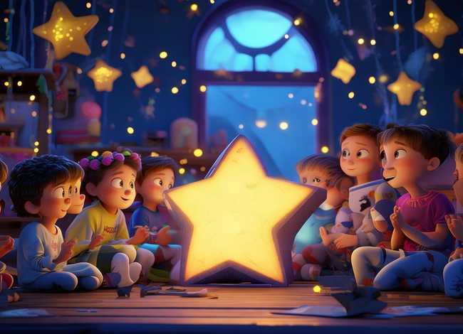 星星的儿童故事、幼儿园星星的故事