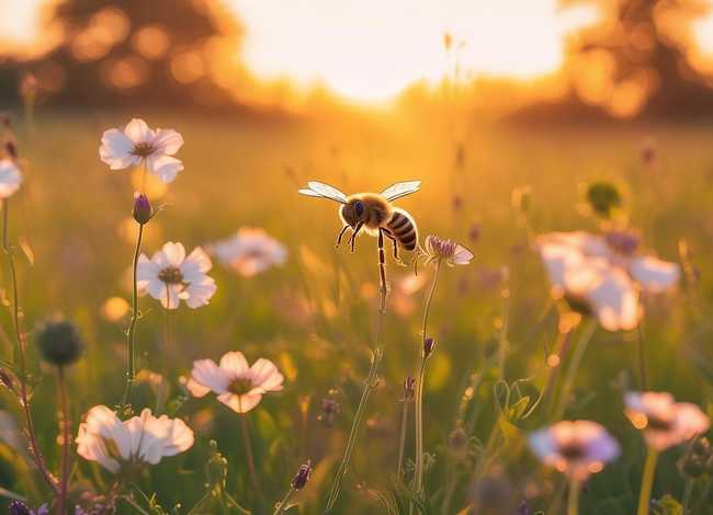 小蜜蜂故事儿童睡前故事 - 小蜜蜂的故事睡前故事