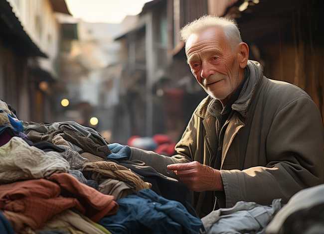 我的故事收旧衣的老伯，我的故事 收旧衣的老伯