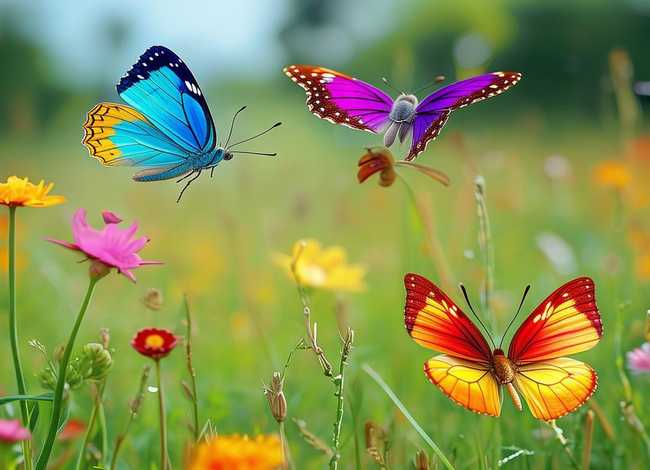 三只蝴蝶儿童故事200字；三只小蝴蝶的故事文字版