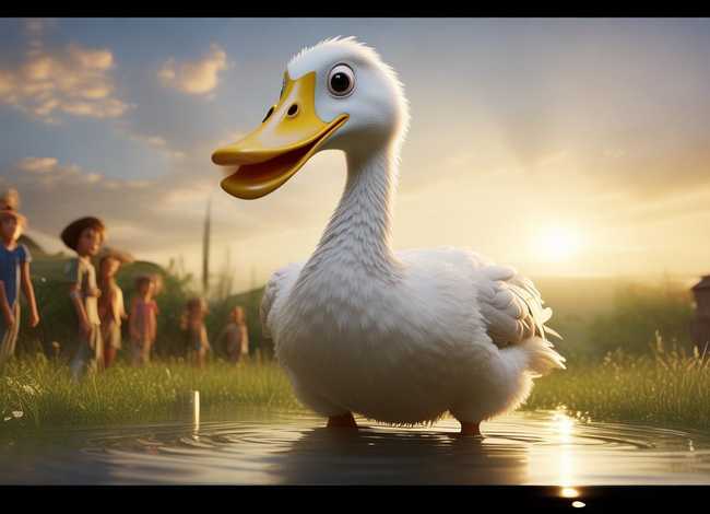 幼儿故事大白鹅、大白鹅的故事幼儿故事