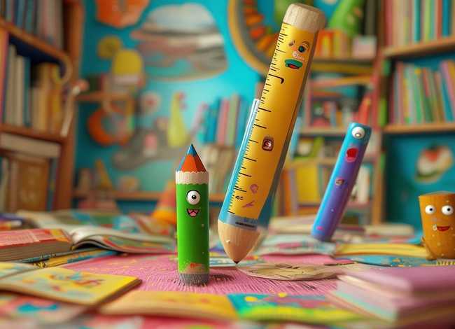 儿童故事文具的家，文具的家故事视频