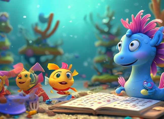 儿童故事海马先生 - 海马先生故事学会什么知识