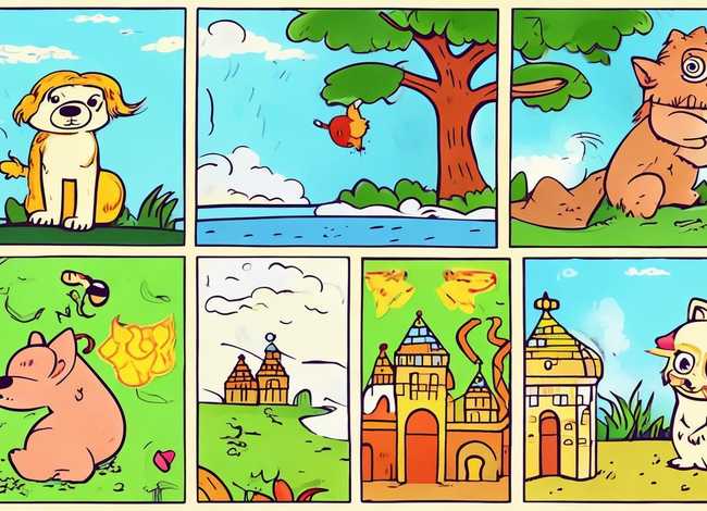 儿童简笔画绘本故事6幅图 幼儿绘本故事简笔画6张