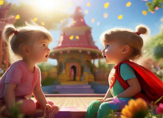 儿童故事对话400字；幼儿故事对话故事大全100字