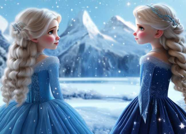 冰雪奇缘绘本故事书，冰雪奇缘绘本故事中文版