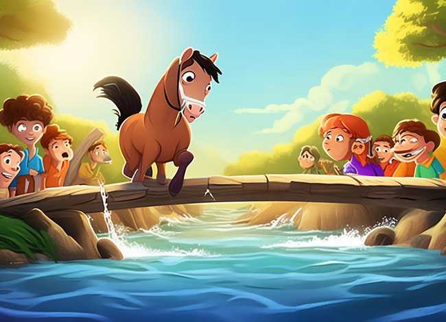 儿童故事视频大全小马过河完整；小朋友讲故事小马过河视频大全