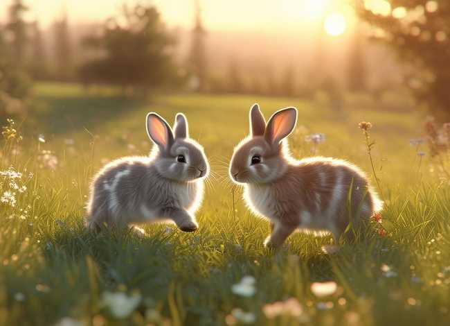 二只小兔子的故事 二只小兔子的故事视频