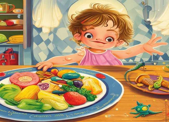 关于挑食的幼儿故事绘本；关于挑食的幼儿故事绘本图片