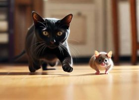 猫和老鼠儿童故事100字（猫和老鼠的故事100字左右）