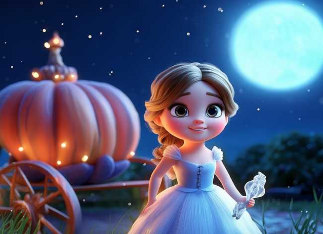 灰姑娘的故事儿童版，灰姑娘的故事简单版