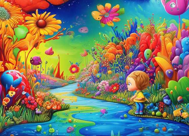 儿童色彩绘本故事、色彩的绘本故事