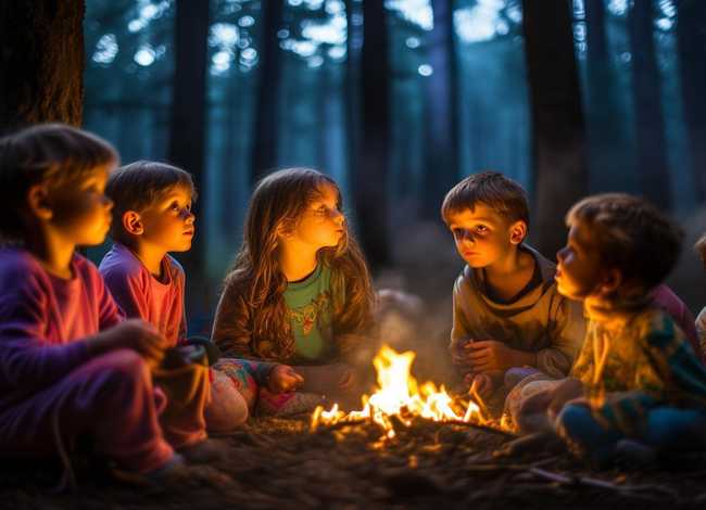 夜晚的故事幼儿（夜晚的故事教案）