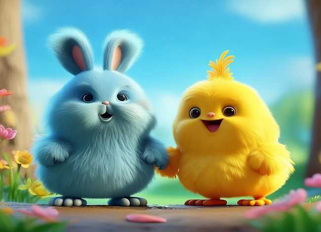 儿童故事《好朋友》、幼儿故事《好朋友》