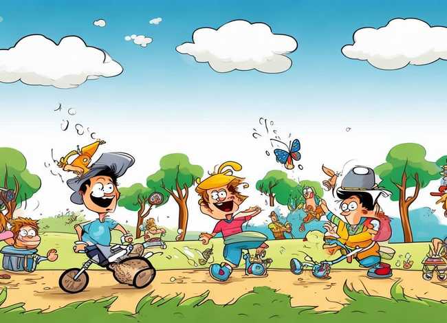 儿童经典搞笑连环画 - 儿童经典搞笑连环画作品