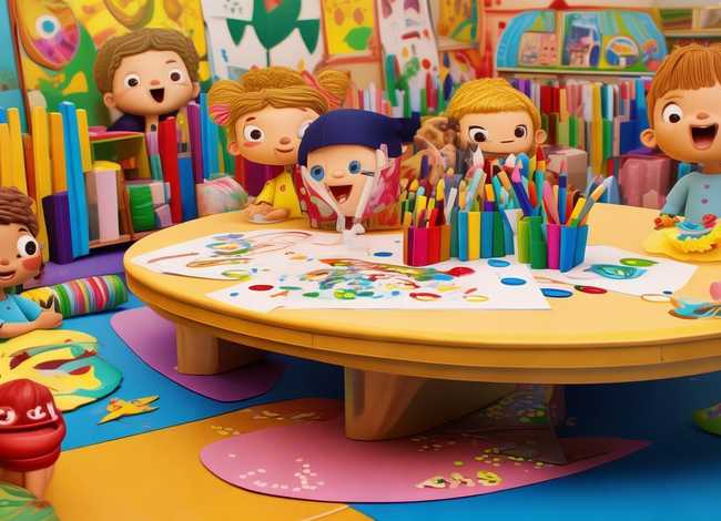 儿童绘画故事本大班 幼儿园大班故事绘本制作