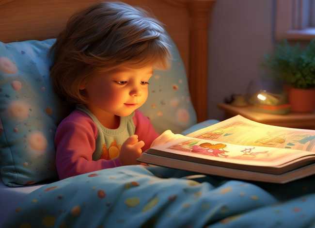 儿童睡前故事图片配图、睡前儿童故事图片