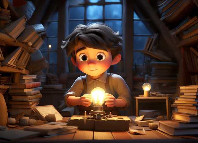 爱迪生儿童故事视频 - 爱迪生的故事视频动画