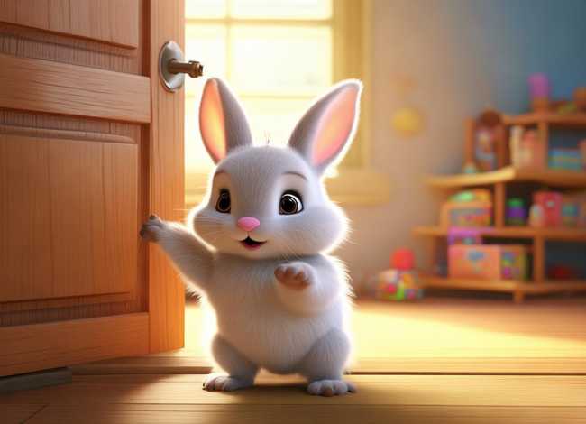 小兔乖乖把门开开儿童故事（儿童歌曲小兔乖乖把门打开）