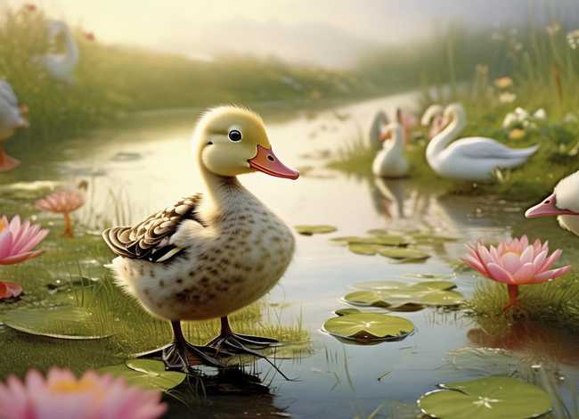 儿童故事丑小鸭；少儿故事丑小鸭