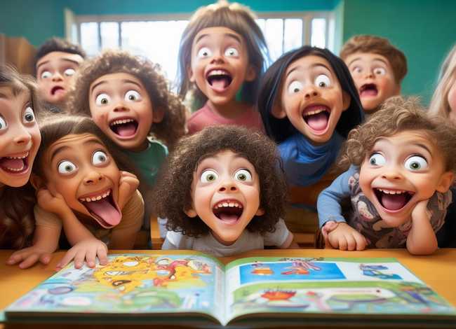 儿童英语幽默故事（英语版幽默小故事）