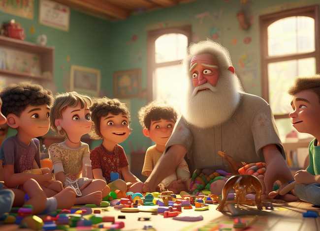 尊老爱幼儿童故事系列，尊老爱幼幼儿故事