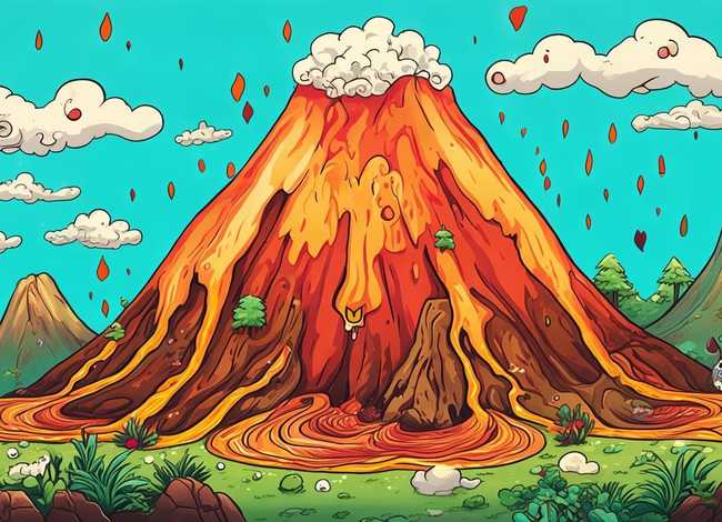 儿童故事火山的故事（火山的绘本故事）